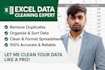 do excel data cleaning format messy data and split data