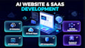 develop ai website, ai saas app, ai web application, ai software development