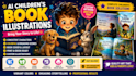 create ai children book illustrations