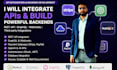 build secure rest API and third party API integration
