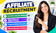 find and recruit targeted affiliates for your affiliate program