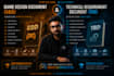 write a professional game design document gdd