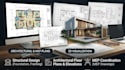do structural, architecture and civil engineering for mep drawing, permit plan