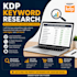 do research to find trending profitable niche for amazon KDP