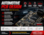 design automotive pcb, ecu, can bus, ev bms and embedded systems