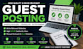 do guest posting and SEO outreach
