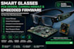 design smart glasses pcb camera module and embedded firmware