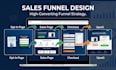 build sales funnel lead generation funnel landing page design high ticket funnel