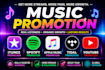itunes music promotion spotify music promotion apple music tidal music youtube