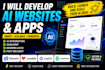 develop ai websites and apps using base44, lovable, replit, and supabase