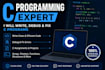 write debug, and fix c programming code