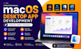develop a macos desktop app, apple desktop apps, swiftui, appkit, electron mac