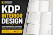 design custom amazon kdp journal planner and workbook interior layout