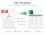 convert PDF to excel or bank statement to excel with 100 accuracy