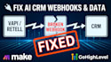 fix vapi retell ai webhook data mapping gohighlevel CRM integration