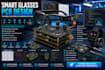 design smart glasses pcb, wearable electronics and embedded systems