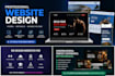 create a modern responsive website
