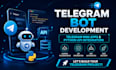 build telegram mini app, custom telegram bot and python API integration