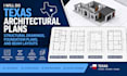 do texas architectural plans structural drawings foundation plans beam layouts