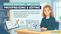 do professional english proofreading and editing