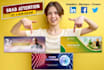 design linkedin banner, facebook cover, twitter header