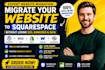 migrate wordpress, wix, shopify or webflow to squarespace without losing SEO