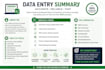 do accurate data entry, excel, copy paste and web research