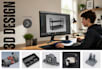 3d product design, and realistic rendering