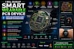 develop smart wearable pcb device with bluetooth and sensor integration