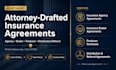 draft legally binding insurance agency agreements and contracts