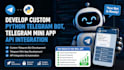 custom telegram bot with ai content automation and auto publishing