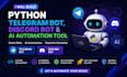 build telegram bot with openai chatgpt, n8n automation and API integration
