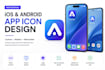 design a professional ios and android mobile app icon