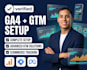 setup ga4, GTM, meta pixel and ecommerce conversion tracking