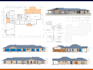 draft architectural plans, construction drawings, blueprints in autodesk revit