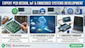develop pcb design, iot and embedded systems