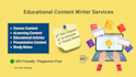 write professional educational content