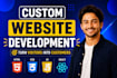develop website, webapp, software