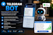 build a custom telegram bot with payments and integrations, telegram bot