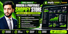 create a professional shopify store