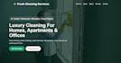 build a responsive cleaning company website
