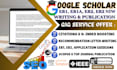 increase google scholar citations, backdate research article and scopus writing