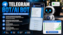 create custom telegram bot, ai automation bots using n8n, python, telegram API