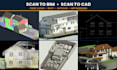 create as built bim model from laser scan data
