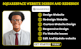 edit update squarespace custom squarespace fix squarespace redesign website