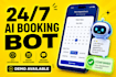 build an ai appointment setter chatbot and calendar automation