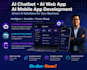 build ai powered web app, chatbot and saas application