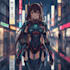 design stunning anime mecha warrior art