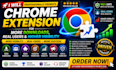 promote your chrome extension to increase down loads real users and  install