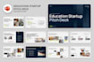 enhance powerpoint presentation pitch deck and startup slides